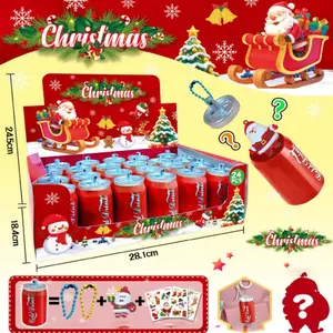 24-Piece Christmas Theme Keychain Set, Fun Holiday Gifts, Festive Decoration Accessories, Perfect Xmas Present Ideas