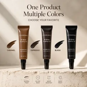 3D Eyebrow Tint Gel Kit Waterproof Smudge-Proof Wear  Long Last Smudge Proof Eye Makeup Long-Lasting Natural Non Smudge Look Eyebrow Thickener Liquid 