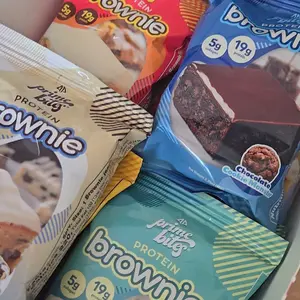 Product Review of Prime Bites Protein Brownie Variety Pack - 19g Protein and 5g Collagen Chocolate Dessert from ♡**♡