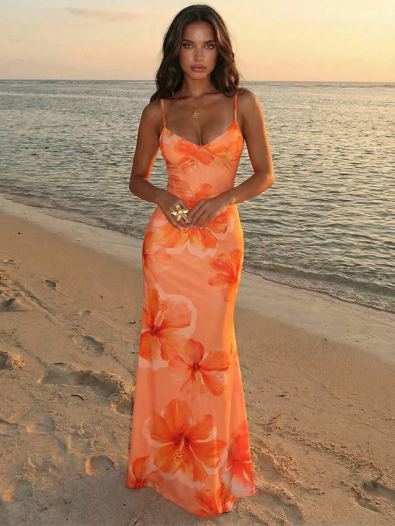 Women's Vintage Tropical Zebra Print Spaghetti Strap Bodycon Dress | Chic Fitted Dress With Bold Animal Print And Flattering Sexy Silhouette | Spring Summer Beach Vacation Holiday Resort Party Date Night Tropical Going Out Outfit For Women