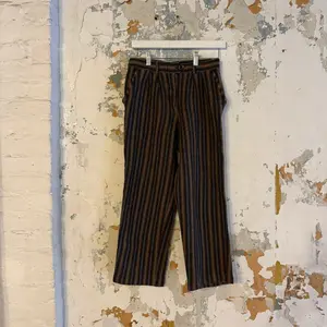 Vintage Escada Blue and Brown Tweed Trousers