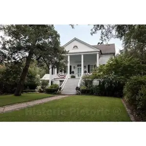 USED-Photo - This Historic Frances Withers House in Georgetown, South Carolina- Fine Art Photo Reporduction 12in x 08in