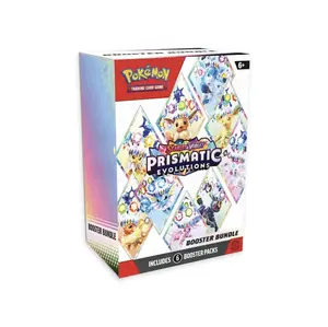 6x Pokémon Prismatic Evolutions Rip n Ship - 6 Packs with Sleeved Hits Bulk Included in Bubble Mailers with Cardboard Support
