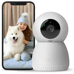 WiFi Pet Cam 1080P - High-Resolution Pet Monitor with Night Vision and Two-Way Audio for Secure Pet Monitoring