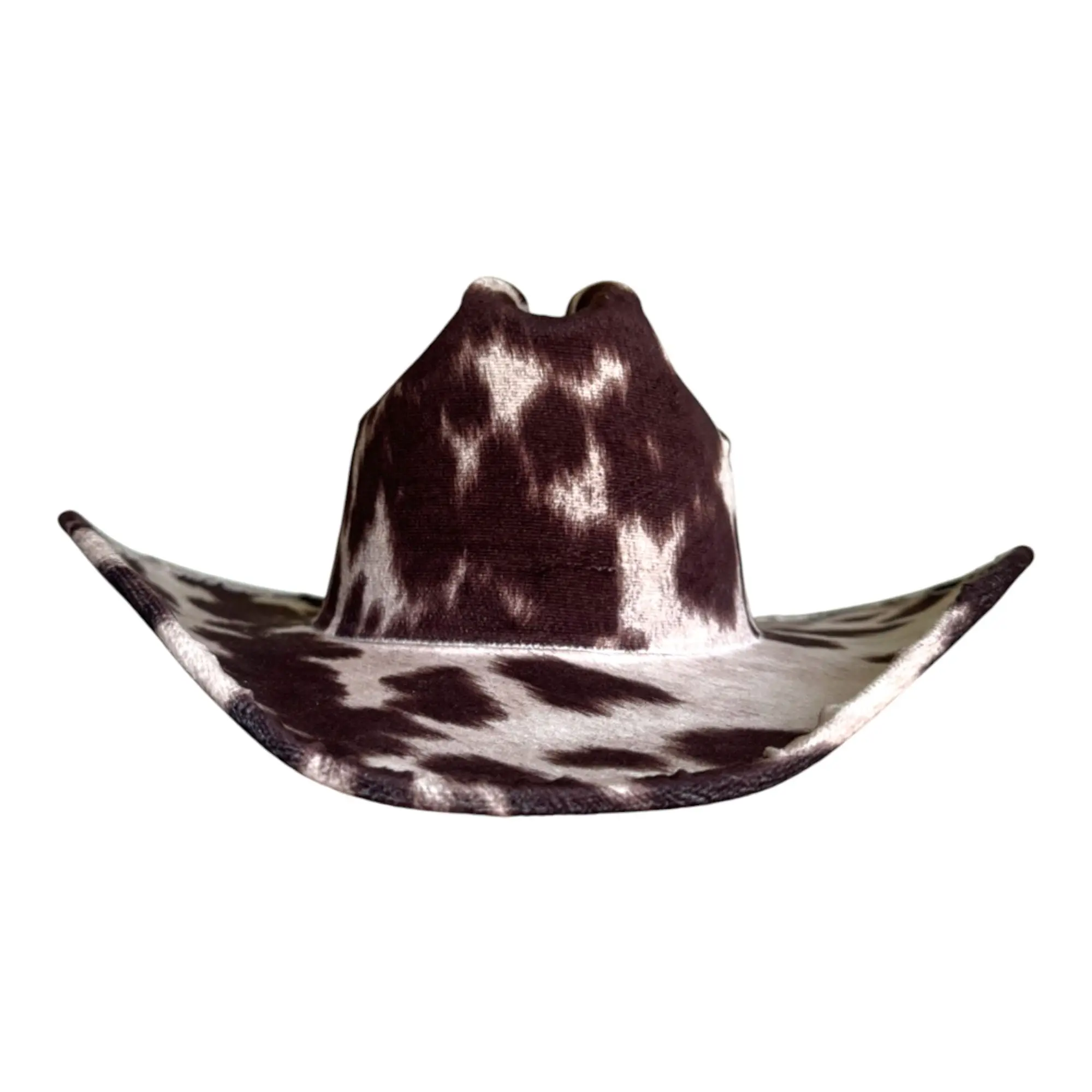 DAIRY MOCHA FABRIC COVERED COWBOY HAT