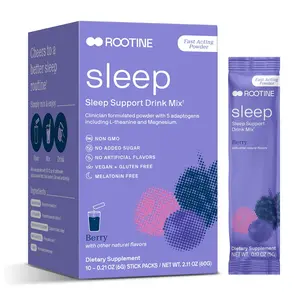 Rootine Sleep Support Drink Mix Powder Supplement