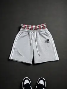 Men's Stylish Star Pattern Printed Casual Shorts, Trendy Double-Layer Design Perfect for All Seasons, Fashionable Versatile Daily Wear Bottoms