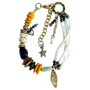 Magic Feather Beaded Bracelet