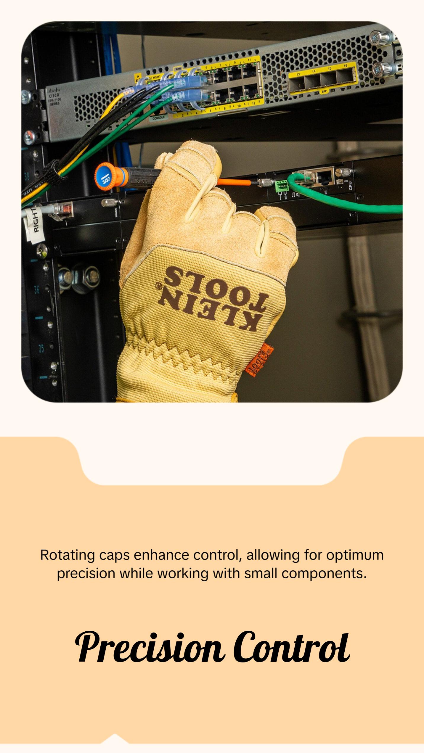 Klein Tools 85613INS Insulated Precision Screwdriver Set, 3-Piece