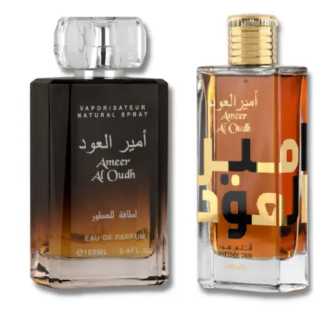 Ameer al Oudh & Ameer Al oudh intense oud EDP-100ML-3.4Oz By Lattafa