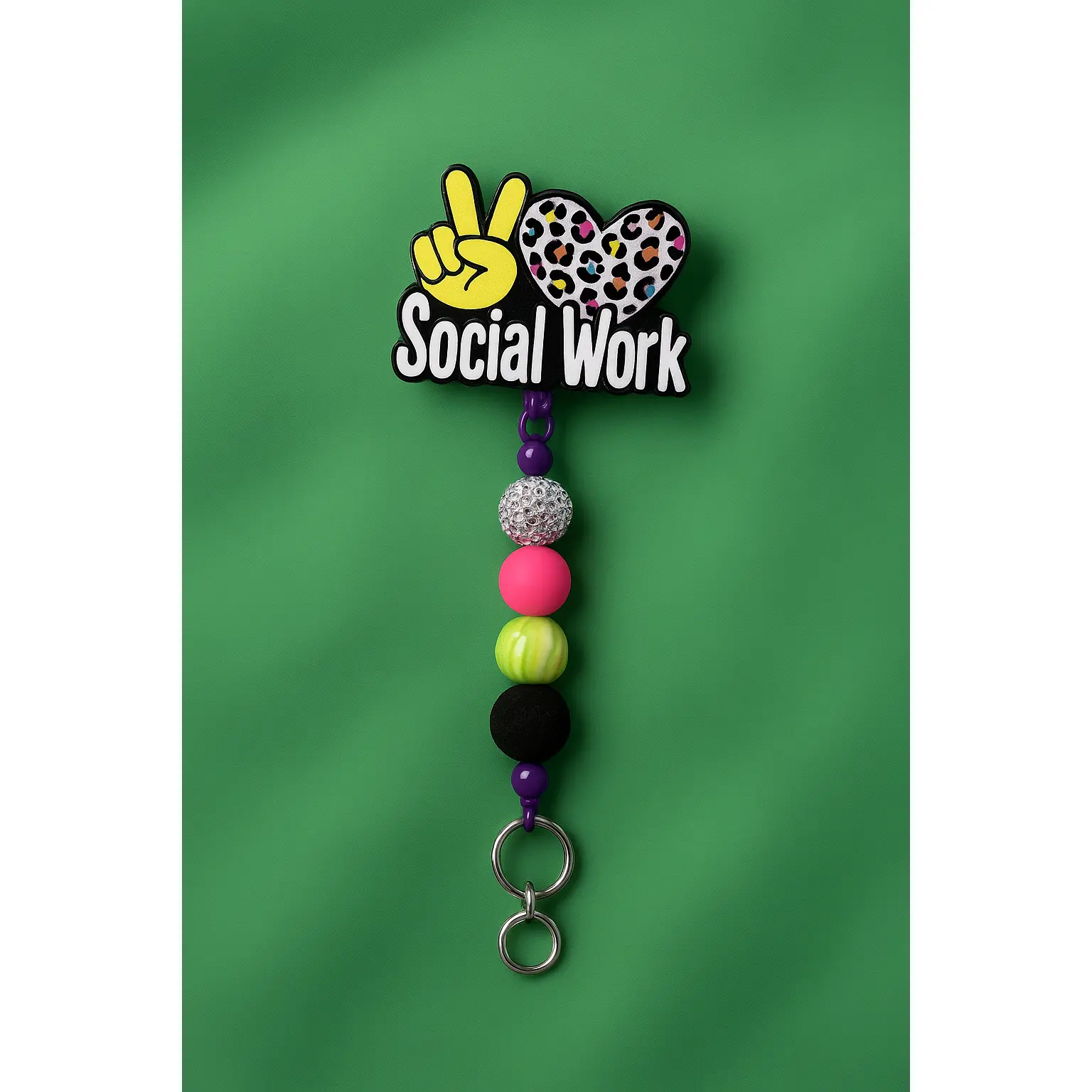 Social Worker name badge
