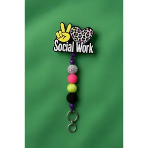 Social Worker name badge