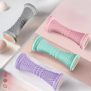 Foot Arch Training Roller Massager Wheel, Leg Relaxation Roll Axis Fitness Equipment, Muscle Massage Roller for Foot Pain Relief