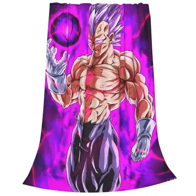 Dragon Ball Z Vegeta Blanket TikTok Shop