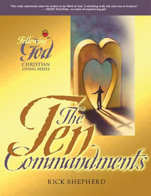 USED Book - The Ten Commandments: The Heart of God for Every Person and Every Relationship by Shepherd, Richard (Paperback) - english