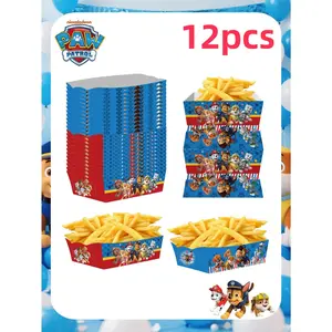 12pcs Party Decoration Set, Snack Box, Candy Box, Halloween & Christmas Atmosphere Decor, Perfect Holiday Gift, Home Decor, Room Decor