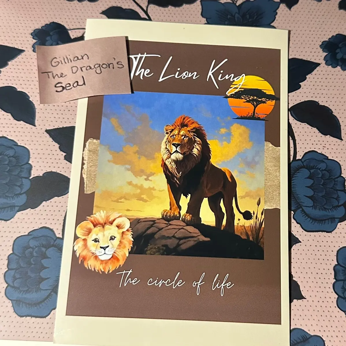 The Lion King mini aesthetic poster