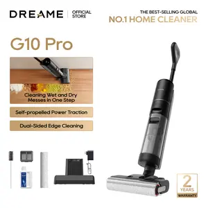 DREAME G10 Pro SE Vacuum Mop, Wet Dry Vacuum Cleaner, Cordless Vacuum Mop All in One for Hard Floors
