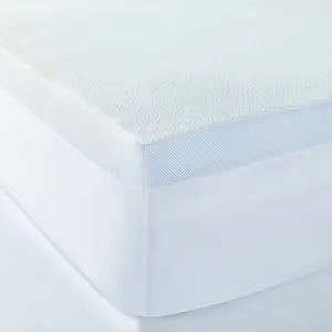 Casaluna Foam Mattress 3" Topper Plush Pressure Relief Motion Transfer, Full