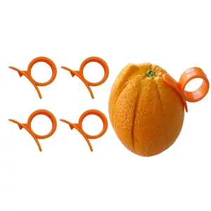 4 Round (Citrus Fruit) Peelers By