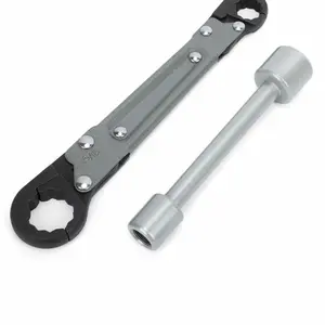 Adjustable Angle Stop Wrench Kit for Plumbing, Professional Plumber Tools