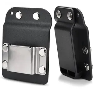 DrillCatcher, Drill Holder for Tool Belt, Up to 2" Belt, Quick Response Low-Profile Drill Clip, Compatible with Impact Driver, Nailer,