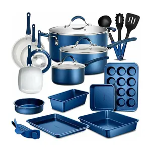 Nutrichef 20pc. Professional Cookware Set