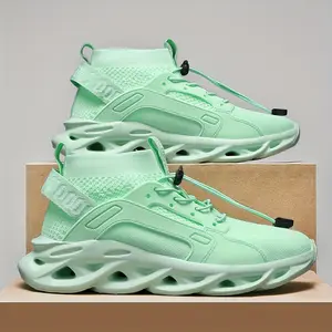 (New)Men's Fashion Trends, Everyday Casual Shoes, Cushioning, Breathable Outdoor Sneakers, Long-lasting, Durable Road Running Shoes