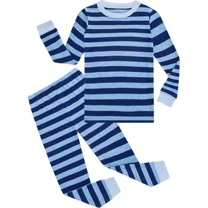 P-AD026    Little Big Boy Pajamas Sets 100% Cotton Pjs Kids Jammies