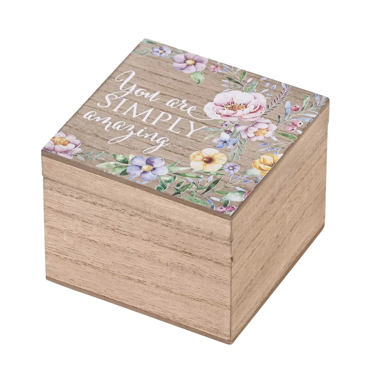 Dicksons EWOODBOX-44-18 Keepsake Box You Are Simply Amazing 4x4
