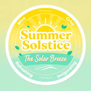 ☀️ Summer Solstice – The Solar Breeze Coffee-Refreshing Mint Blend *Natural Flavors* Available in whole beans or ground. Find your celestial blend based on zodiac astrology, elements or seasons