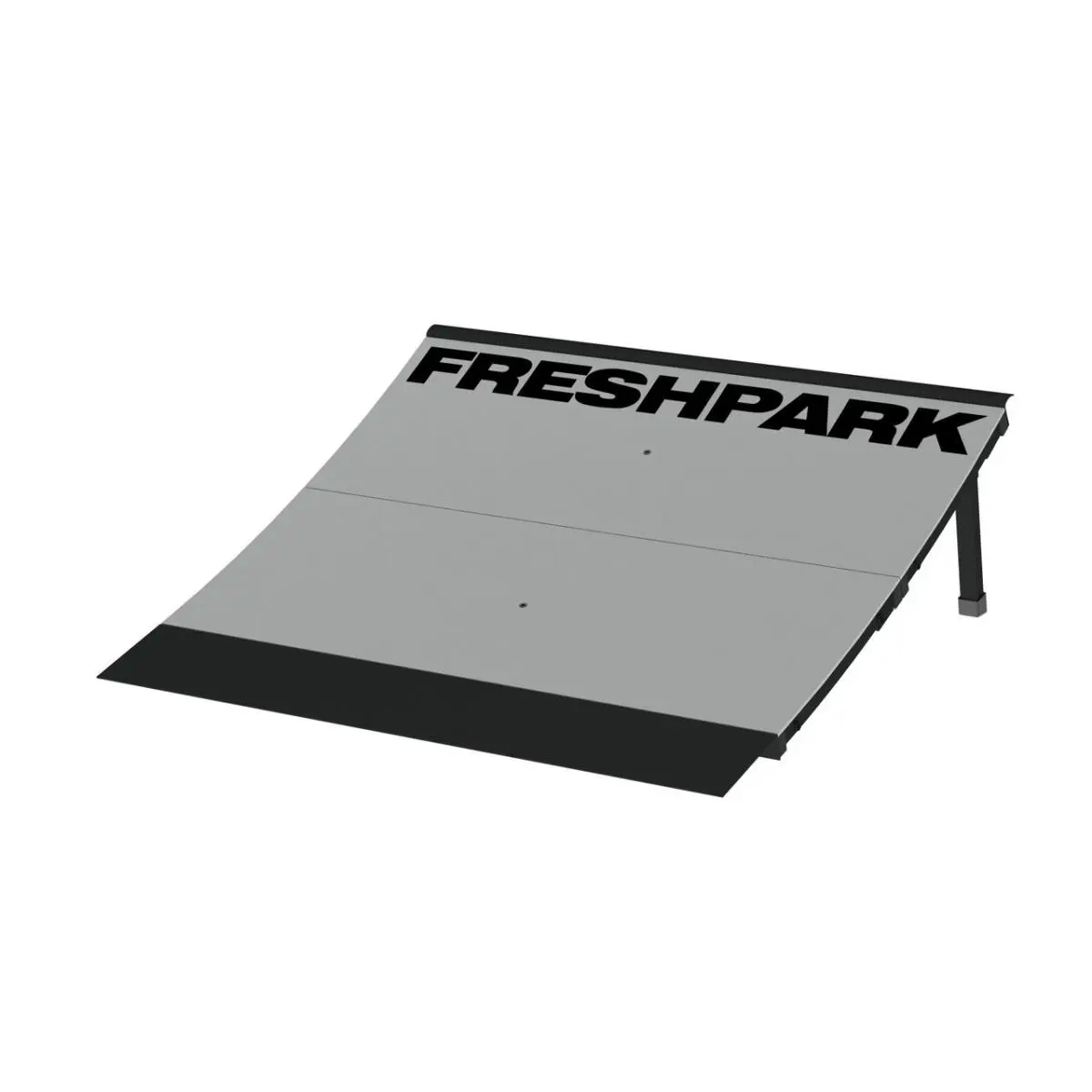 Curved Foldable Weatherproof Launch Ramp (16x47 in) - Winter Sports Ice Hockey Accessory, Skateboard Accessories