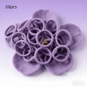 No-Pull, Hair-Friendly Ponytail Holders – Versatile Hair Accessories for Babies, Little Girls, Teens & Adults| Parent-Child Hair Ties