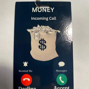 Money calling keychain