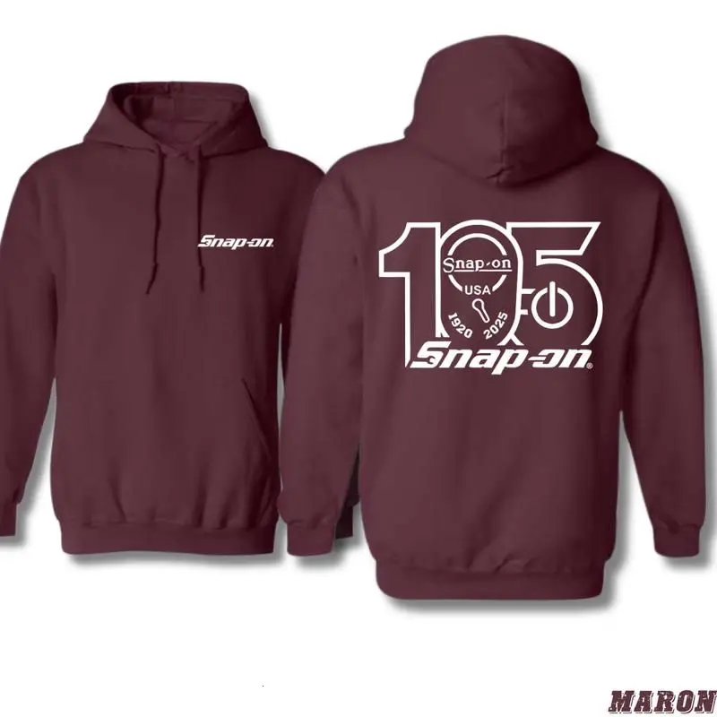 Garage Workwear Hoodie – Bold Tool Graphic Back Print, Classic Fleece Pullover, Unisex Streetwear Style for Men & Women, Full Size Fit, Made in USA.LKD Menswear Sweatshirts