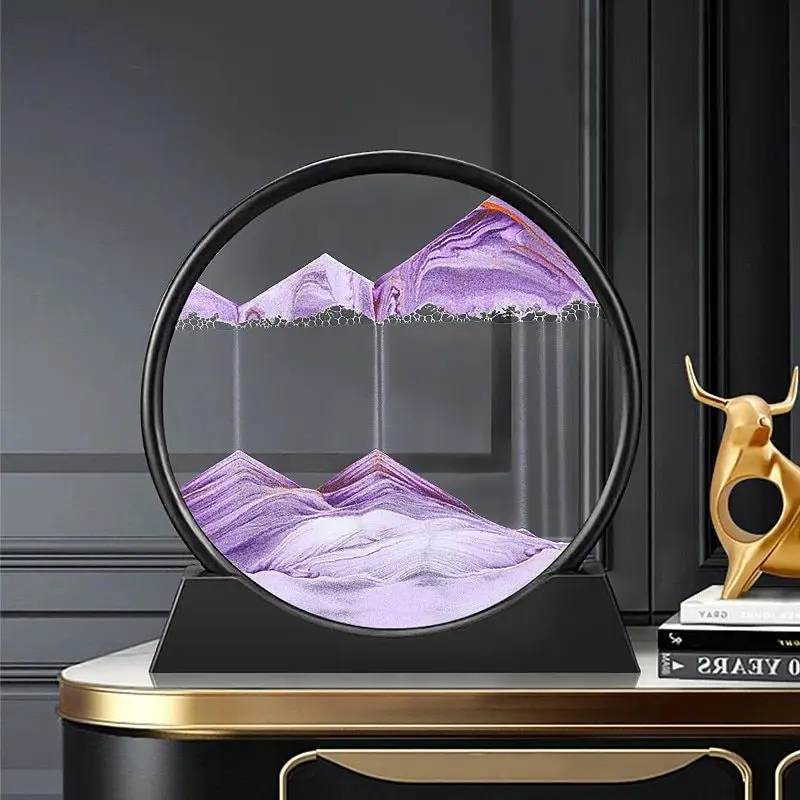 Deep Sea Moving  Sand Glass Hourglass
