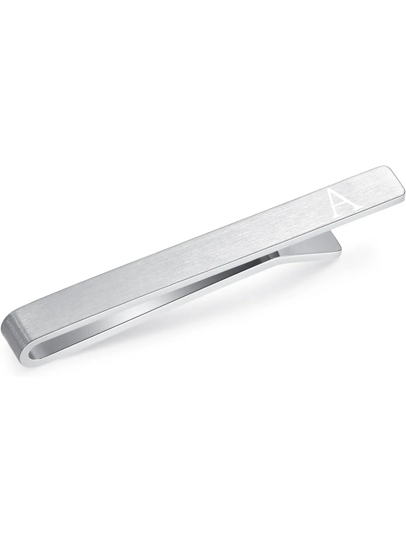 Tie Clips for Men, Guy, Black Gold Blue Silver Tie Bar Set for Regular Ties