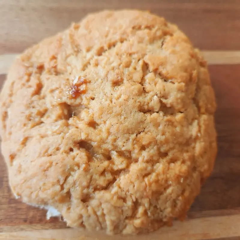Nana’s Konparèt Jérémie. A traditional Haitian coconut cookie enhanced with ginger,cinnamon,nutmeg, lemon zest.