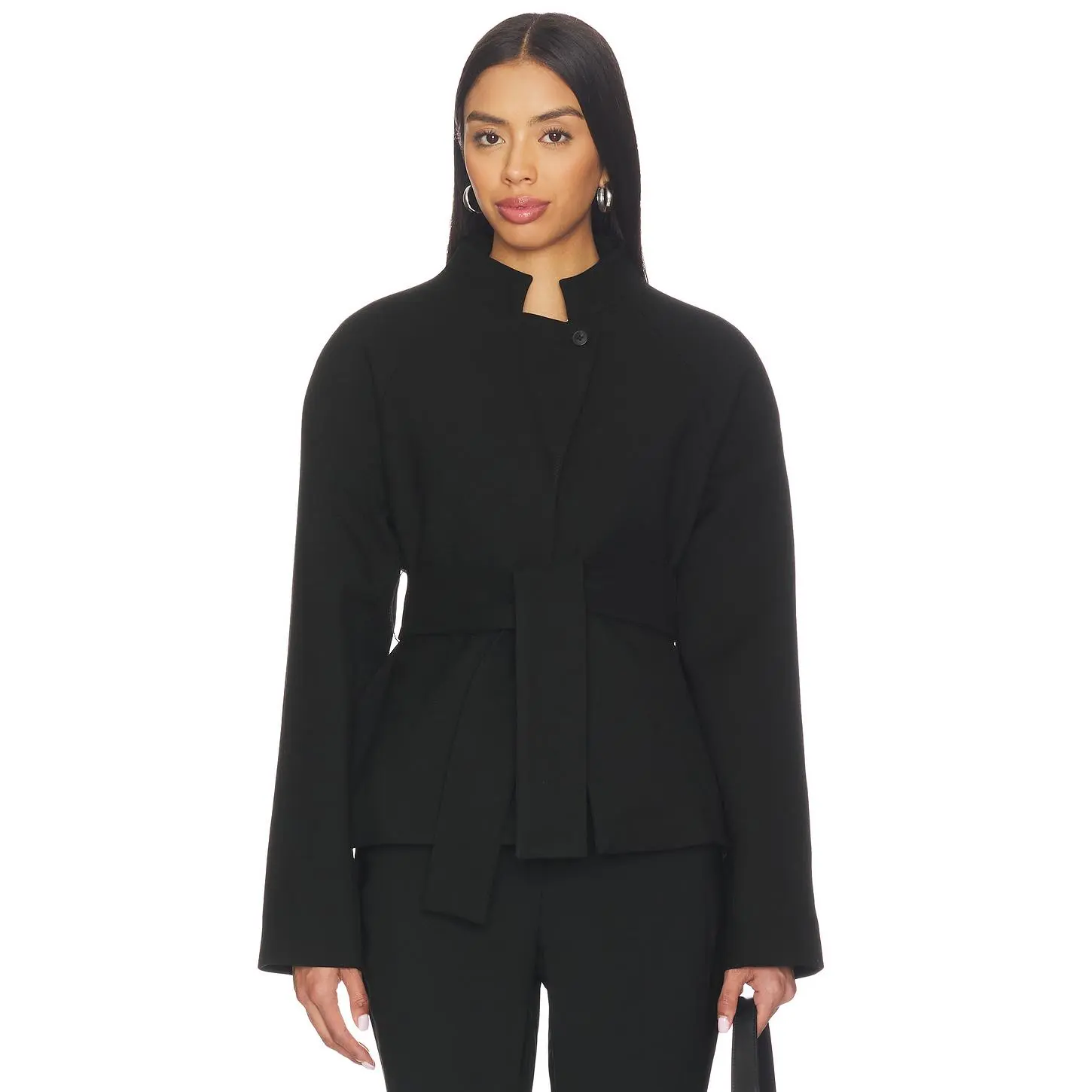 EAVES Rue Classic Suiting Jacket in Black