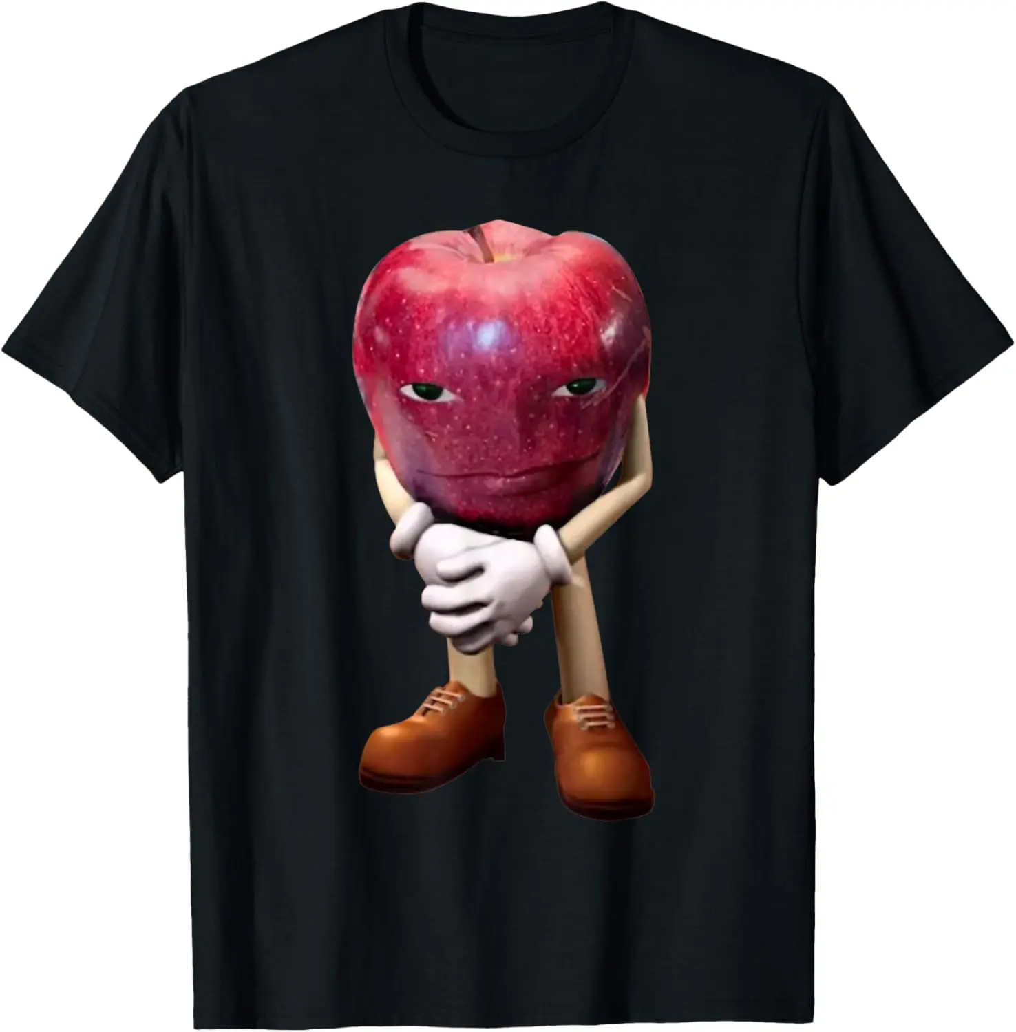 Me Asf Apple T-Shirt Pure Cotton Graphic Tees: Unisex Gifts for Men Menswear Top