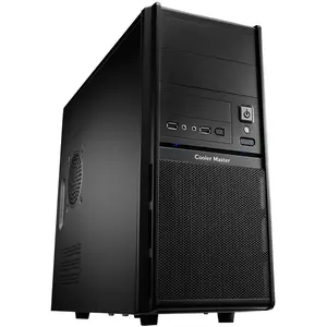 CoolerMaster Elite 342 Micro-ATX Mini-Tower Case with 400W ATX Power Supply, Black