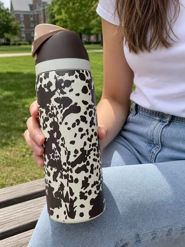 [NEW 2026]Cow girl 32oz Capacity BPA-Free Leak-Proof Stylish Water Bottle for Adults' Everyday Use, Gift for Him SR3