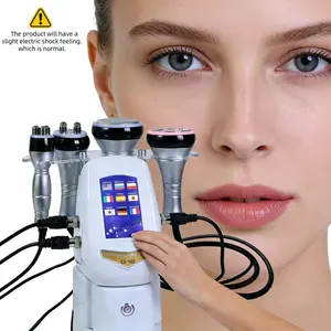 4-In-1 Beauty Body Massager Cavitation Machine Multi-Functional Device Facial Tightening Lifting Spa Skincare Tool, Full-Body Relaxation