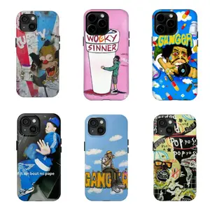 Veeeeze Wocky Sinner Pink Hip-Hop Art Phone Case,Tough phone case,for iPhone 16 15 14 13 12 11 17 Pro Max,Gifts For Fans Men Women, Phone Accessories