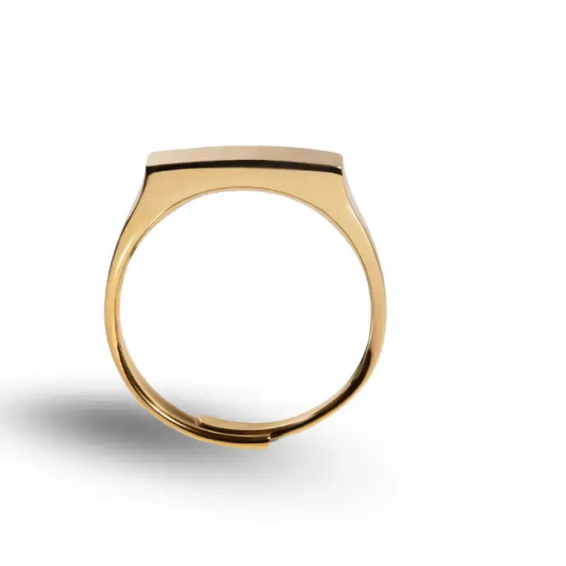 Faith Shining Ring – Adjustable 18K Gold & Silver Light-Sculpting Ring That Reveals His Word in Light | Premium Christian Jewelry Gift | One Size (US 4–11.5)
