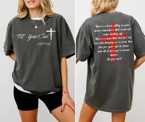 Til You Can't Kid Rock Comfort Colors Shirt, Til You Can't Country Music Fan Gift, Patriotic Men Women Tee, Faith Cross Gift