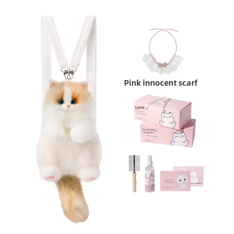 Cute Flame (Medium Size) + Pink Innocent Scarf