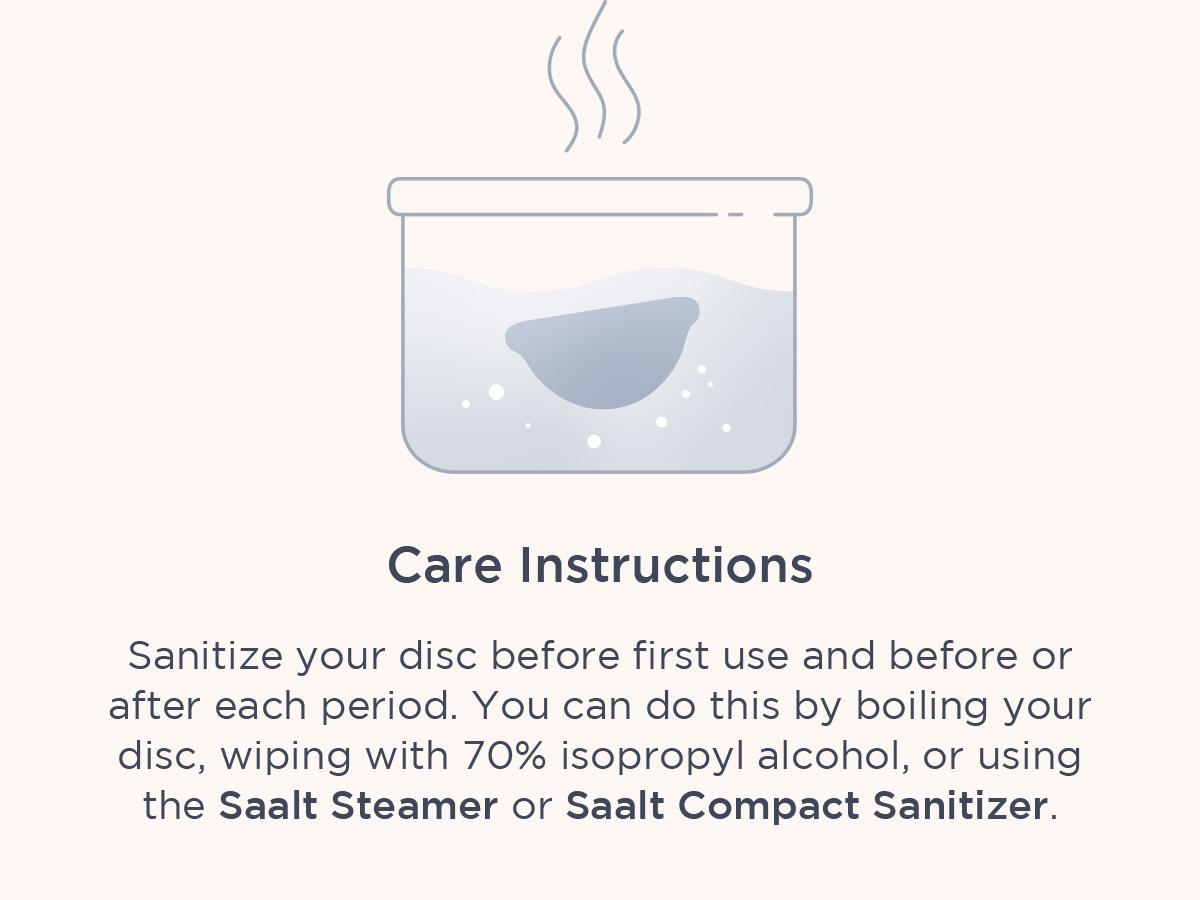 Saalt Menstrual Disc – Reusable Period Product