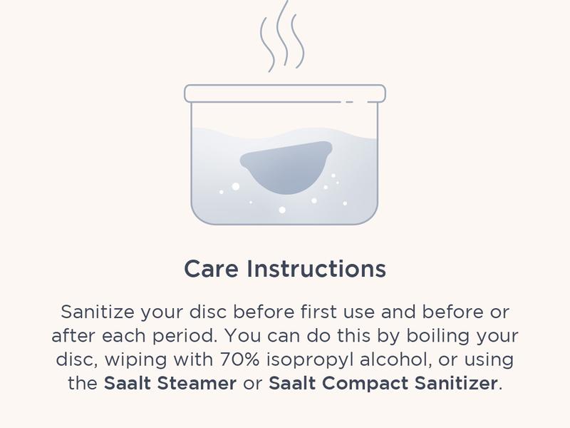 Saalt Menstrual Disc – Reusable Period Product