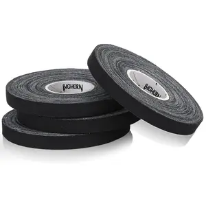 Premium Competition Finger Tape, 4-Rolls, Black